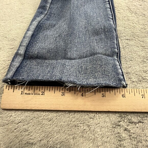 Liquor n Poker Women's 34X25 Denim Jeans Ripped Hip Hop Rapper Rock Rebellious - Picture 8 of 14